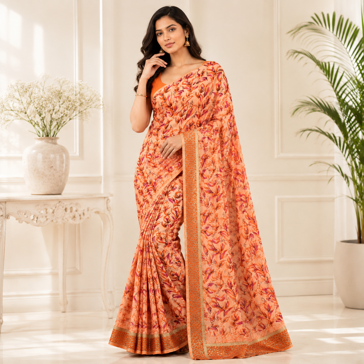 Trendy Dily Wear Saree