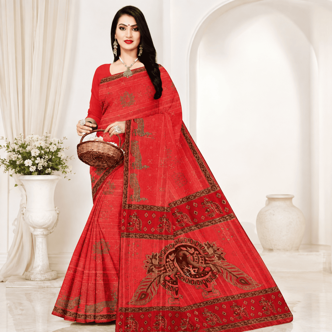 Utsav Bright Reddish